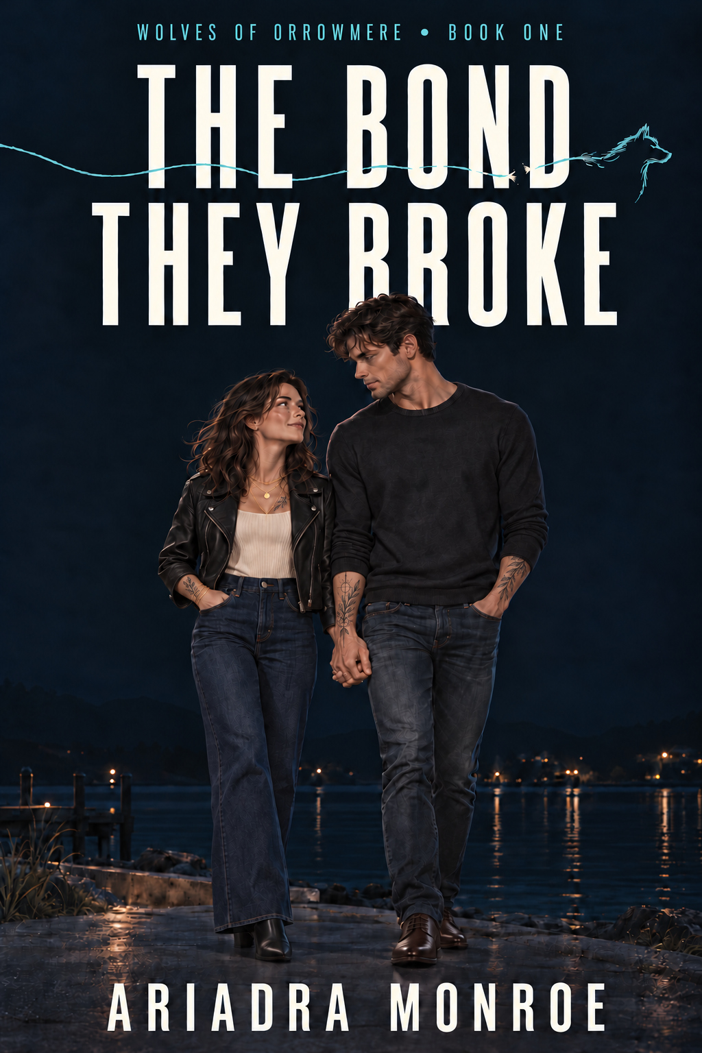 The Bond They Broke by Ariadra Monroe - original Kindle cover